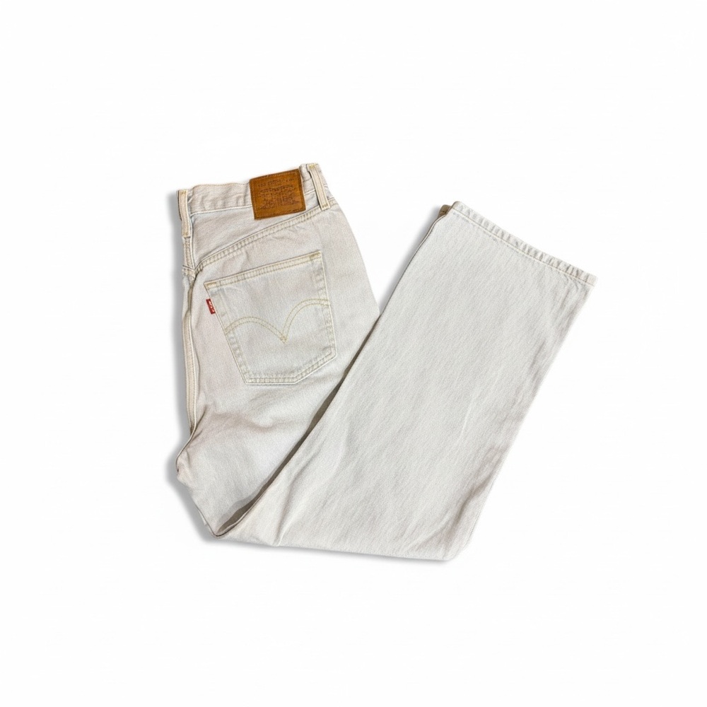 Levi’s Ribcage Straight Ankle Light Blue Jeans - Picture 7 of 7